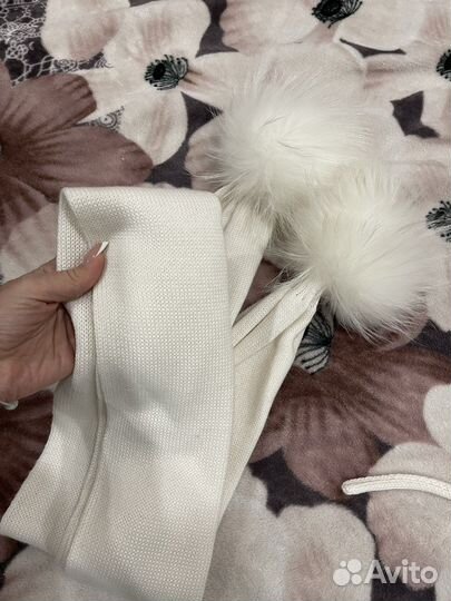 Комплект шапка, шарф solorana италия