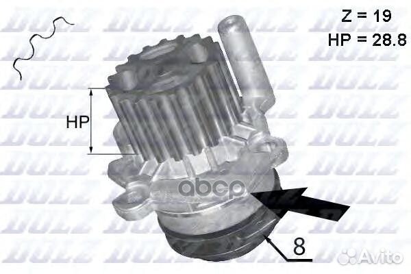 Помпа Audi A4/A5/A6/Q3/Q5, VW Jetta/Caddy/Pass