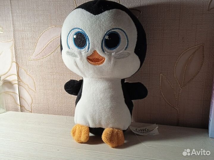 Мягкая игрушка пингвин из магнита