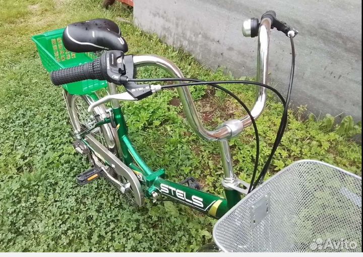 Велосипед взрослый, новый, складной. 6 скоростей