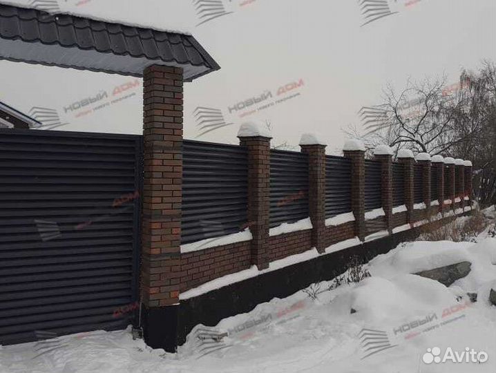 Забор жалюзи еврозабор