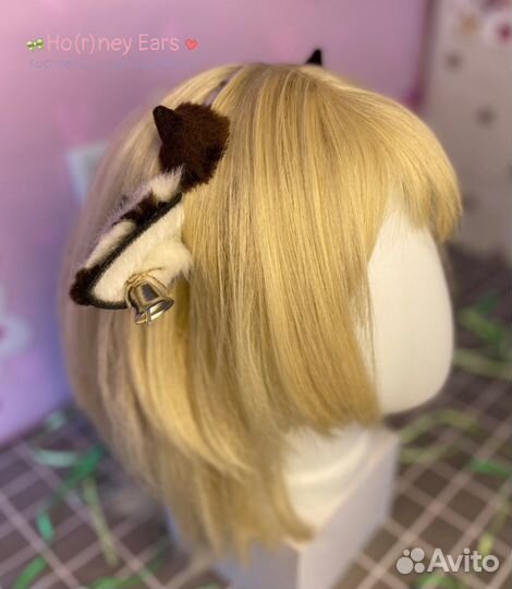 Ушки коровки ручная работа