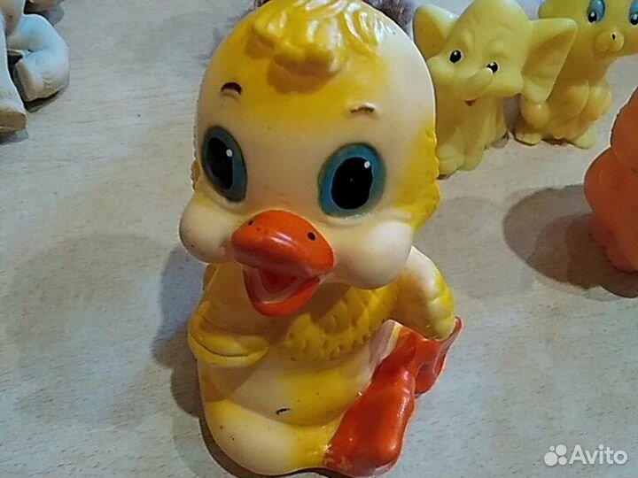 Резиновые игрушки СССР