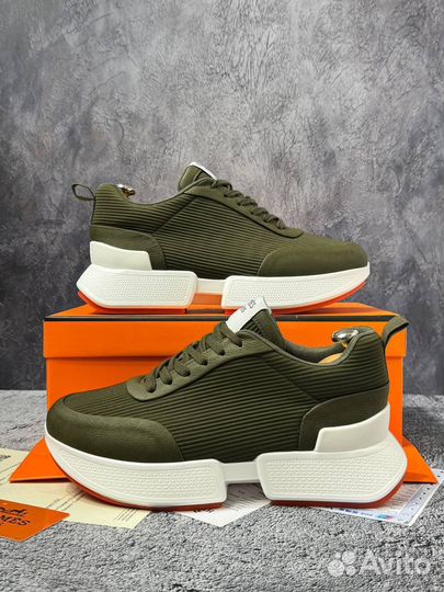 Кроссовки мужские hermes