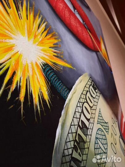 Интерьерная картина холст акрил