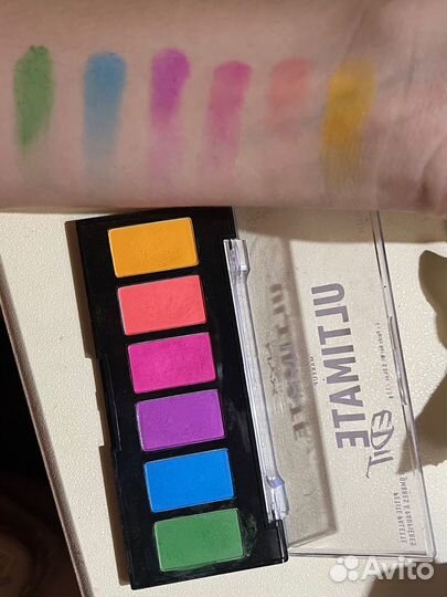 Цветная палитра теней NYX Ultimate Edit