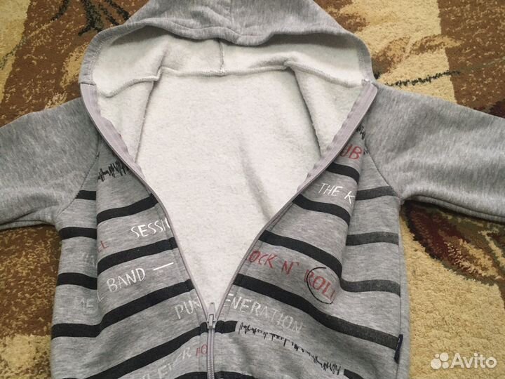 Спортивный костюм утепленный флисом на мальчика