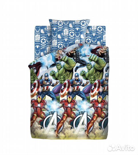 Постельное детское 1,5 мстители