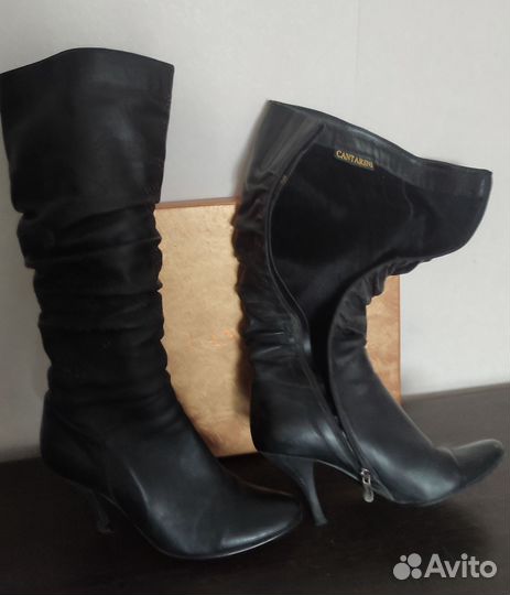 Сапоги натуральная кожа 39 р