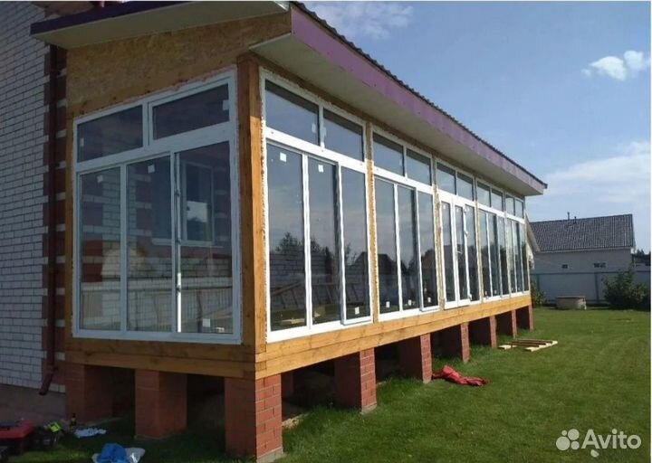 Остекление веранд и террас