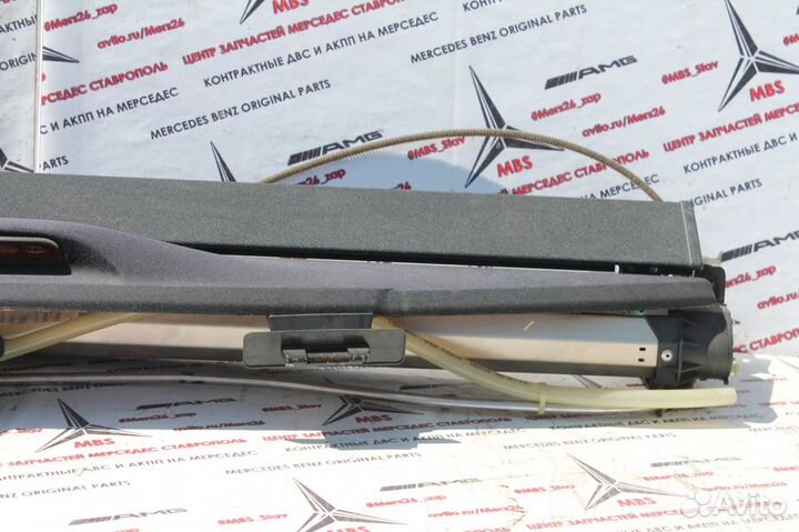 Шторка мерседес w221 задняя