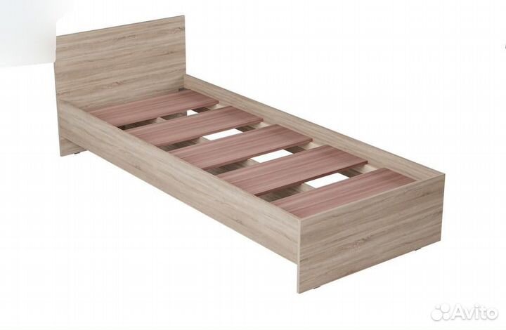 Кровать односпальная Лайт с матрасом