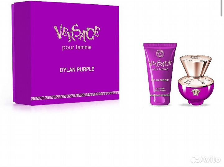 Versace Подарочный набор женский dylan purple