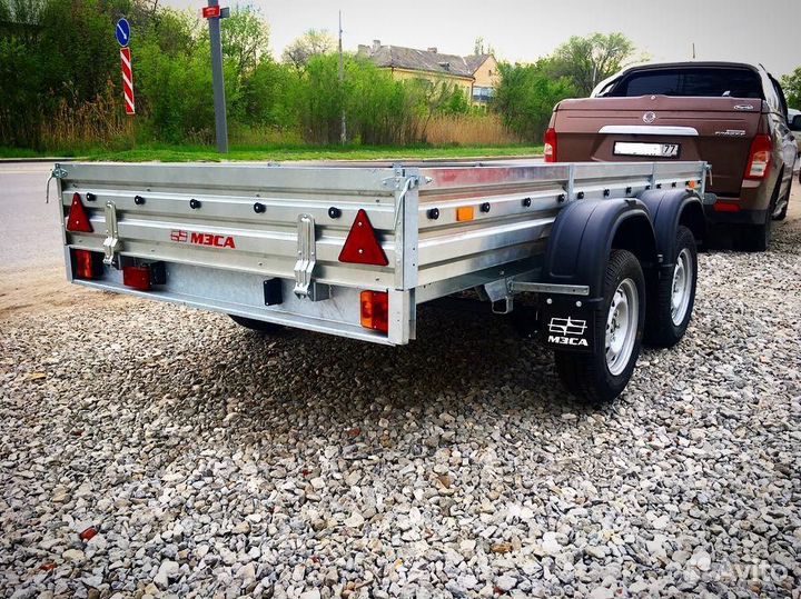 Мощный Двухосный прицеп 3,1 х 1,5 Мзса