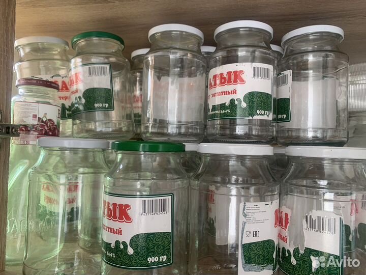 Банки стеклянные 1л