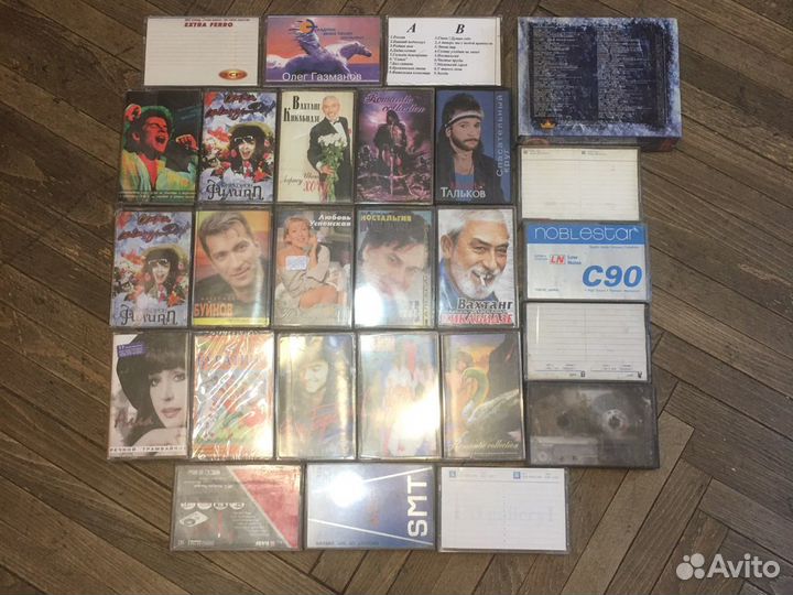 Аудиокассетты с записью