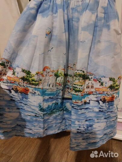 Летнее платье для девочки