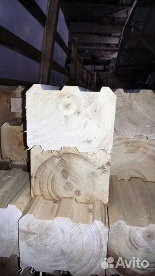 Брус профилированный 200х100х6000