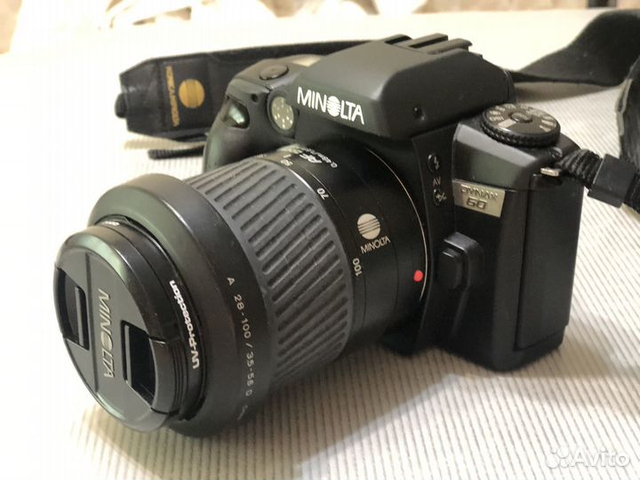 Пленочный фотоаппарат minolta