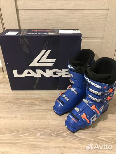 Горные лыжи Dynastar 120см с ботинками Lange р.23