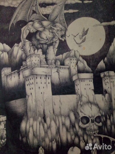 Картина графика фэнтези