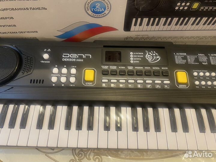 Синтезатор denn dek606 mini