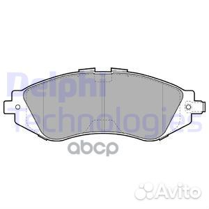 Колодки тормозные, передние LP1304 Delphi
