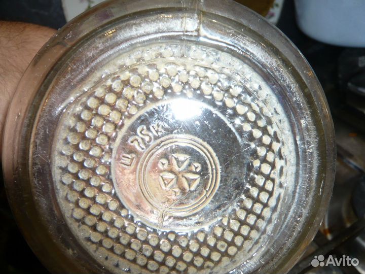 Старый граненный графин 1,5 литра СССР