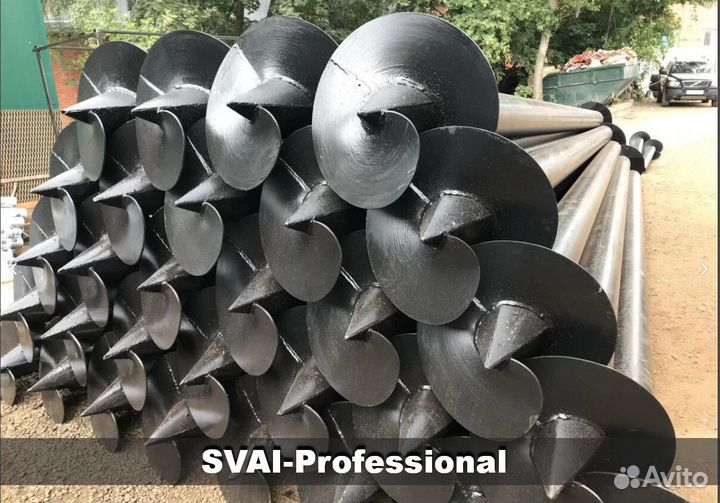 Сваи винтовые