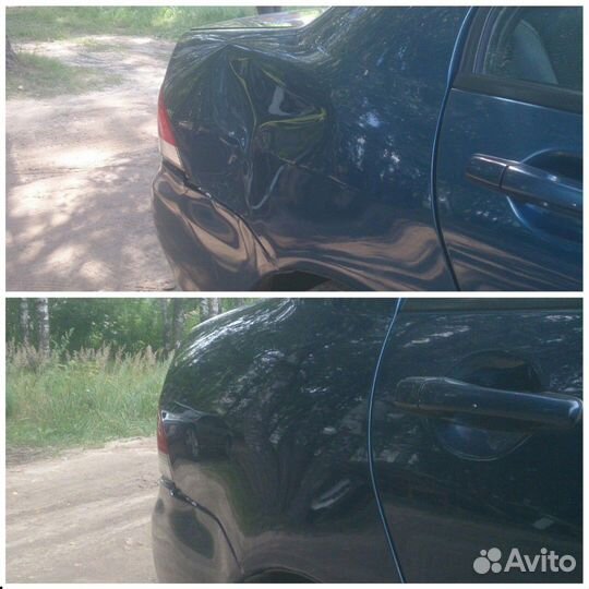 Профессиональный ремонт вмятин без покраски