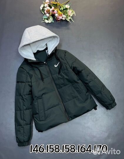Куртка детская весенняя Nike, 146-170 см