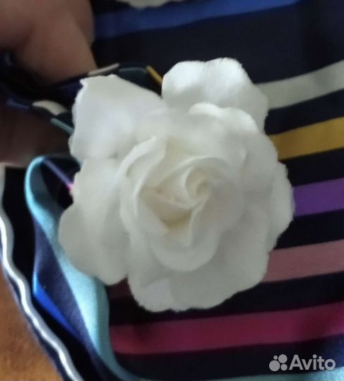 Шпильки для волос с большими цветами набор 6 шт