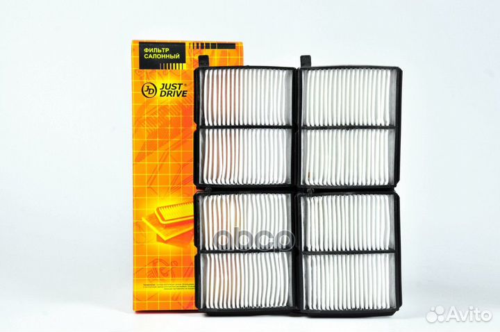 Фильтр салона (к-т 2 шт.) jdac0070 Just Drive