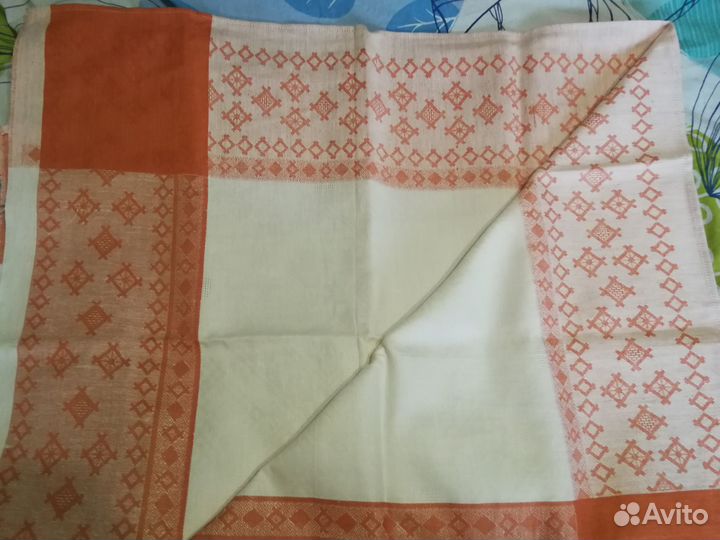 Скатерть новая льняная, СССР