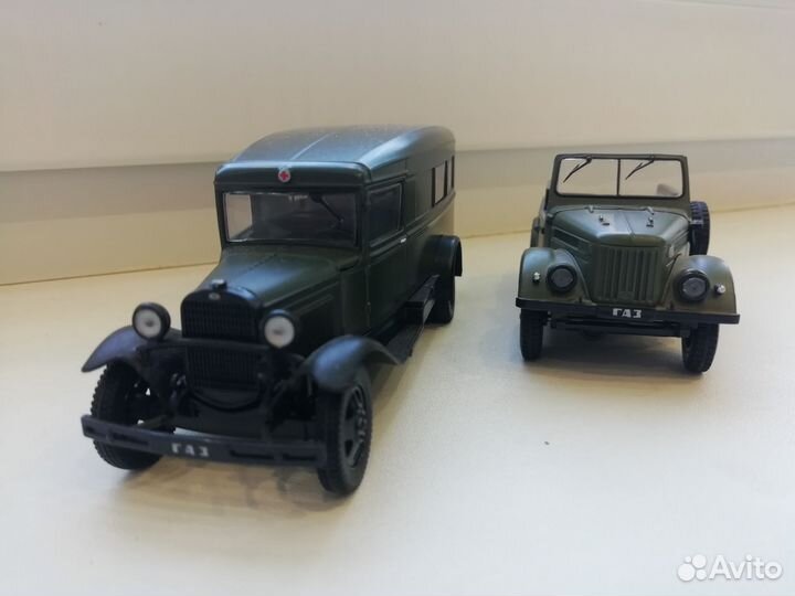 Модель автомобиля Газ 69, Газ 55