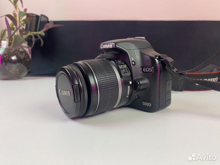 Canon 500D 18-55 kit зеркальный фотоаппарат