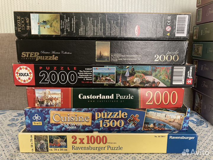 Пазлы в ассортименте