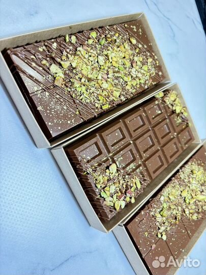 Дубайский шоколад с фисташковой пастой