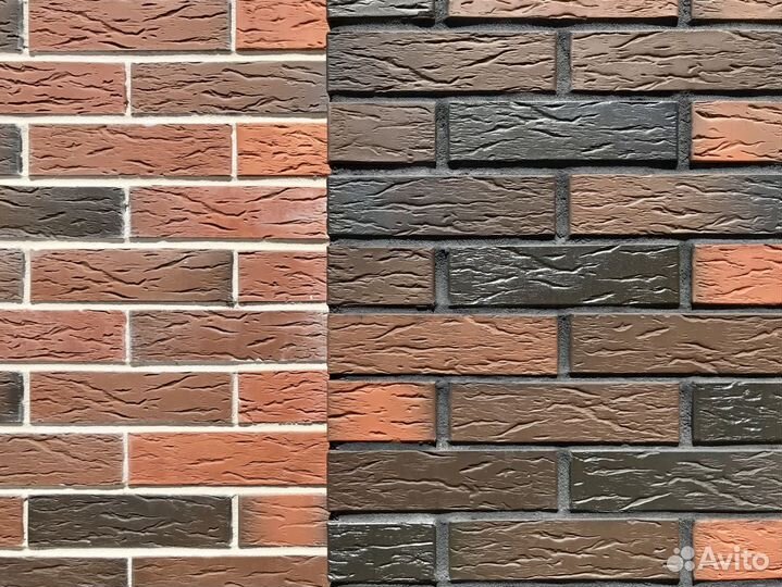 Кирпич облицовочный баварская кладка флэш обжиг