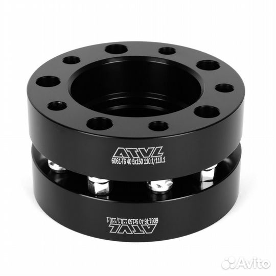 Проставки колесные atvl 40мм. 5X150 M14X1.5