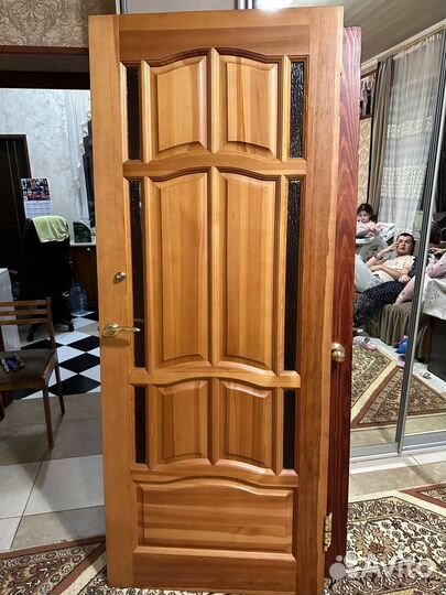 Двери межкомнатные с коробкой деревянные