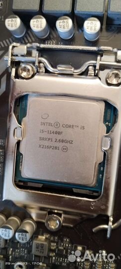 Процессор intel core i5 11400f