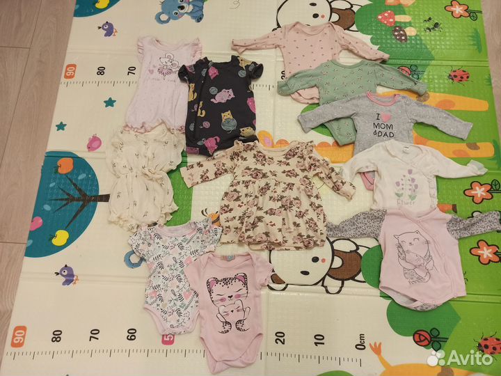 Детская одежда пакетом для девочки (56-62 р.)