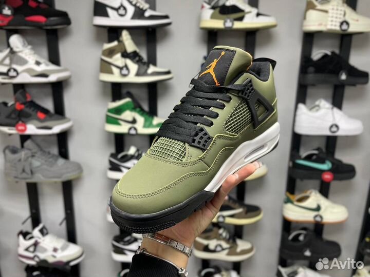 Кроссовки Nike Air Jordan 4 Retro Military Green