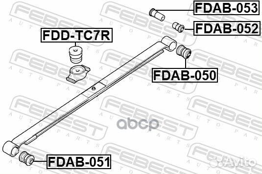 Сайлентблок ford transit connect TC7 2002-2013