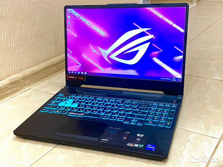 Игровой Asus Tuf 15.6 144GHz/RTX2050/i5-11/16