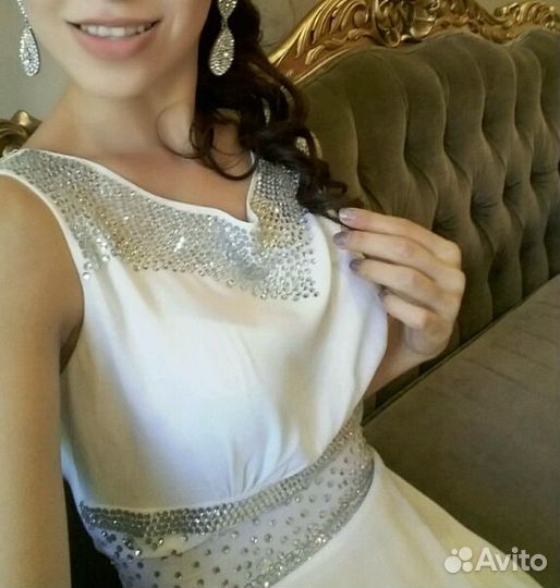 Белое Свадебное платье