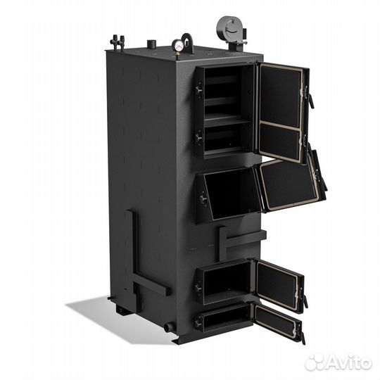 Твердотопливный котёл длительного горения