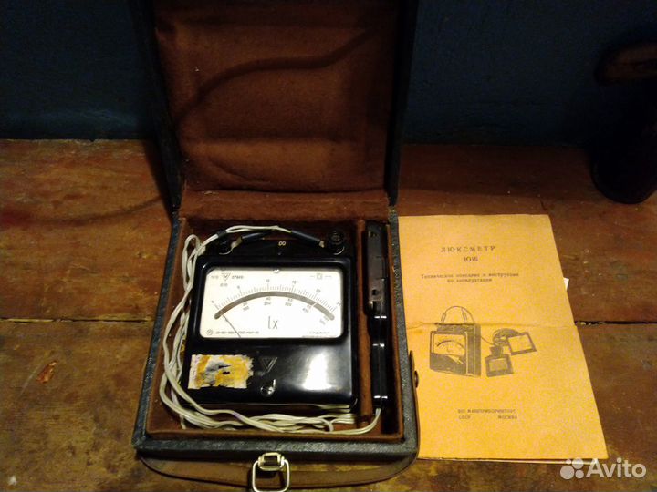 Люксметр ю16 с фотоэлементом ф102