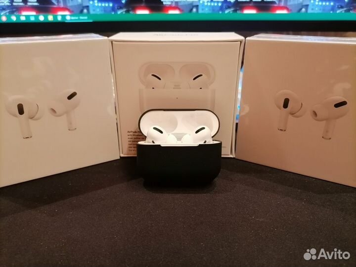 Airpods pro (чехол + гарантия)